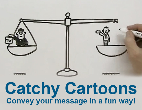 catchy cartoons cartoon presentation